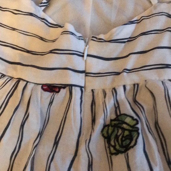 Rose & Stripe Romper - Picture 3 of 4